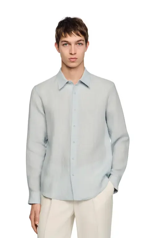 Linen Shirt by SANDRO