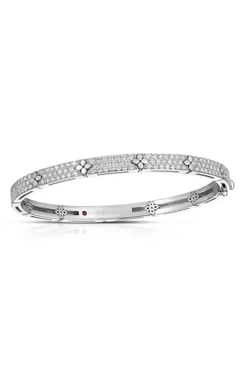 Love in Verona Diamond Bangle by Roberto Coin