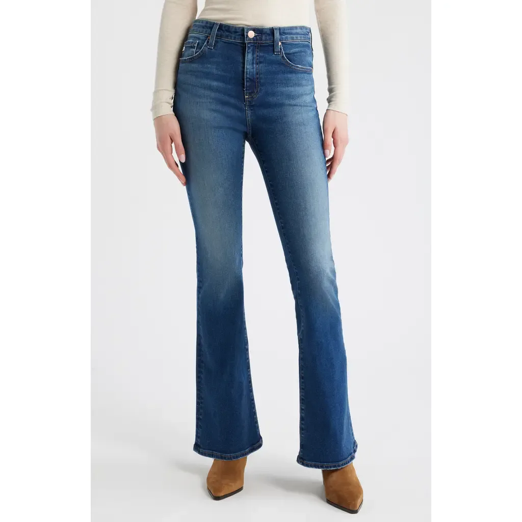 Farrah Mid Rise Bootcut Jeans by AG