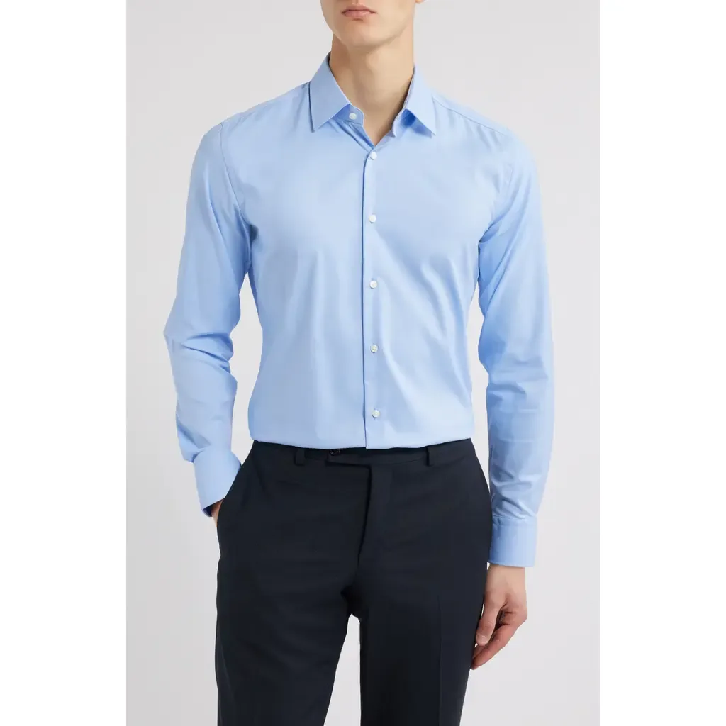 Hank Kent Performance Twill Dress Shirt