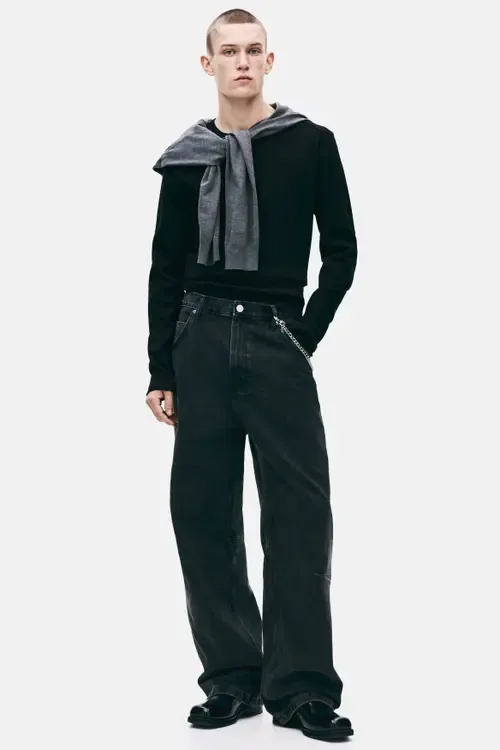 Baggy Darted Jeans by H&M
