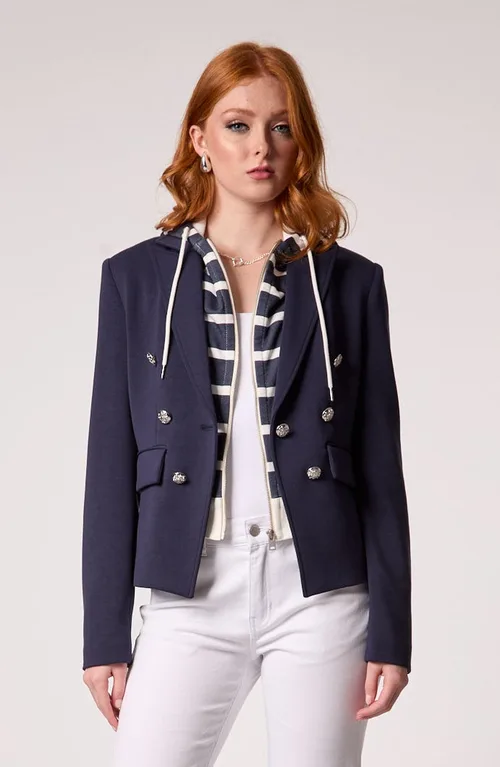 Kasey Hooded Blazer by BLUE REVIVAL