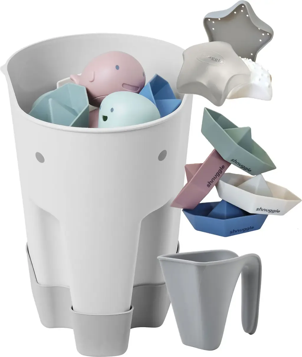 Bath Accessories Bundle by SHNUGGLE