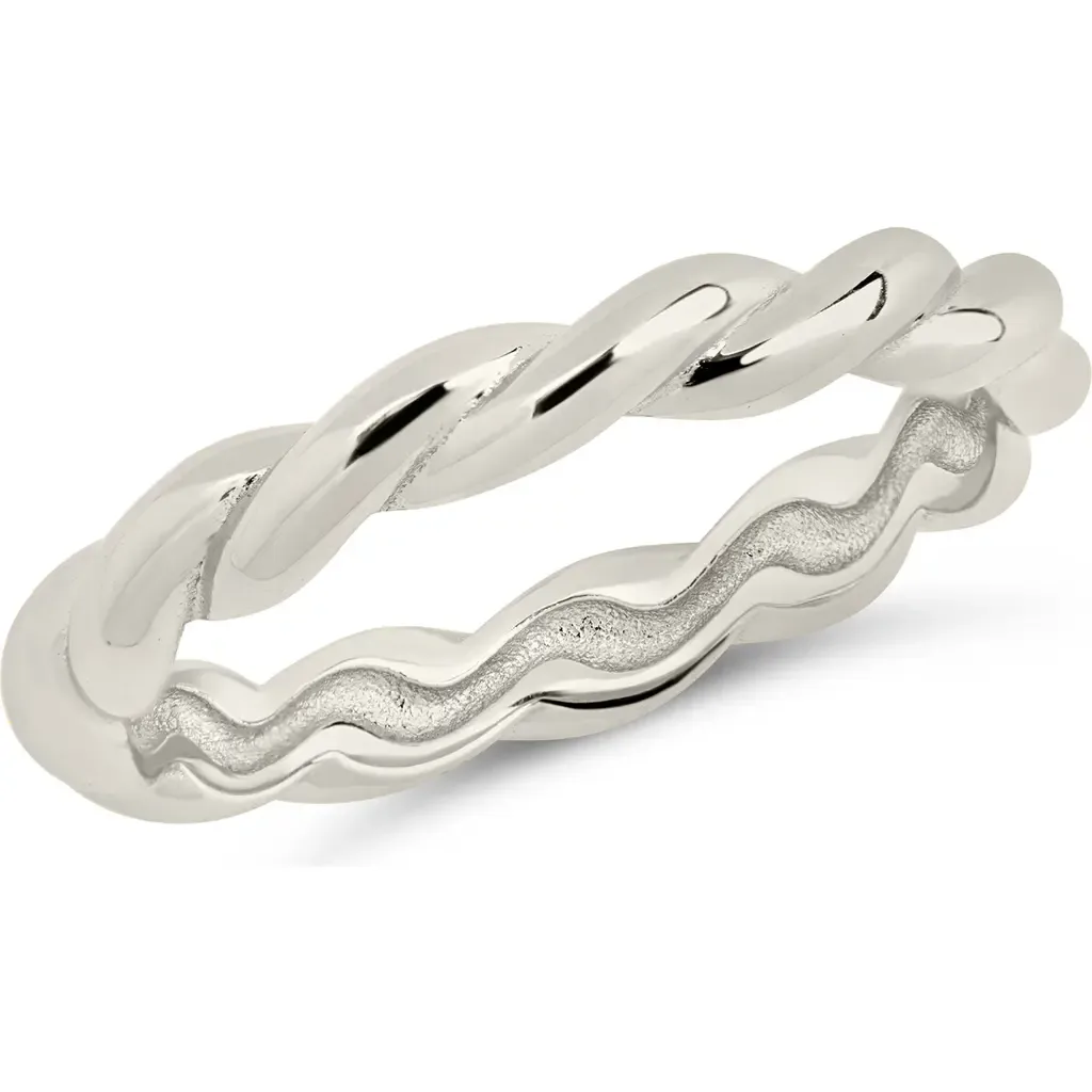 Nixie Twisted Band Ring by Sterling Forever