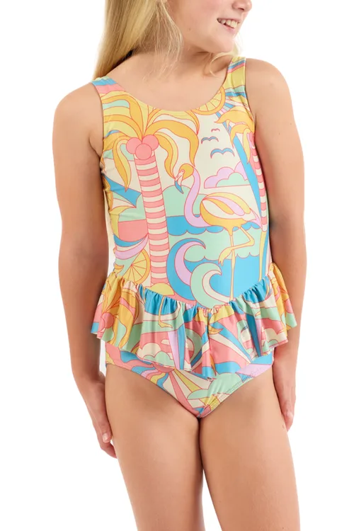 The Paradiso Ruffle One Piece with Tutu by Kenny Flowers