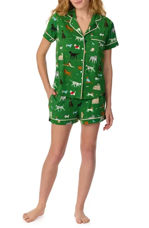 Print Short Sleeve Pajamas by Kate Spade New York