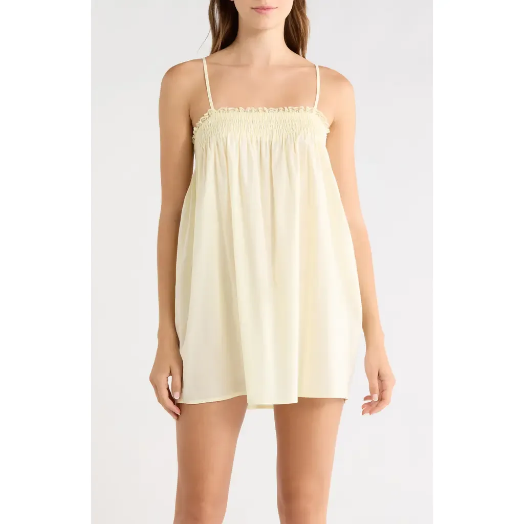 Flirty Cotton Nightgown by Open Edit