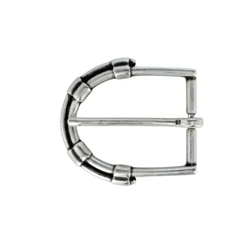35mm Solid Brass Italian Horseshoe Inspired Harness Belt Buckle by Trafalgar