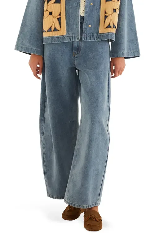 Richelieu Wide Leg Jeans - Denim by FARM Rio