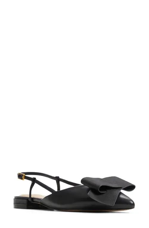 Emma Pointed Toe Slingback Flat by Ted Baker