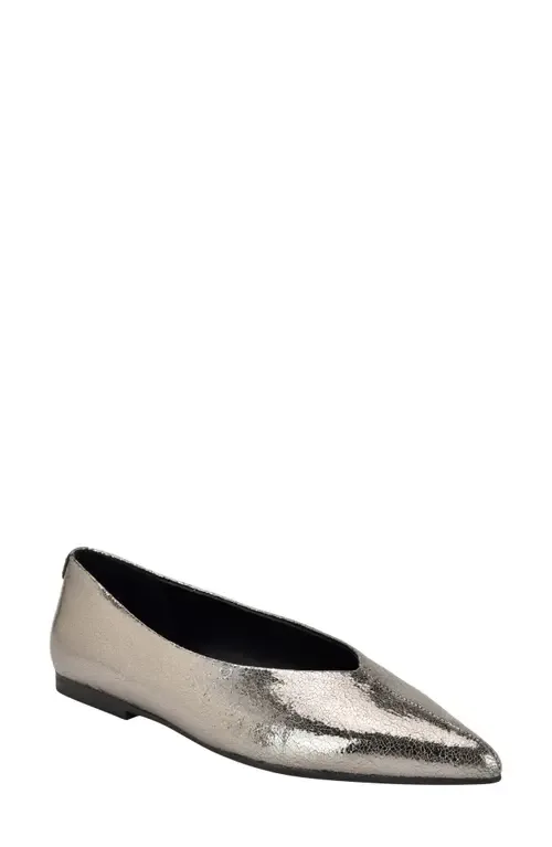 Gemeen Pointed Toe Flat by Calvin Klein