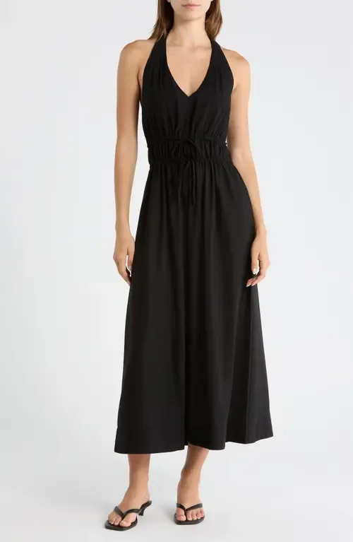 Alysha Halter Midi Dress by PAIGE