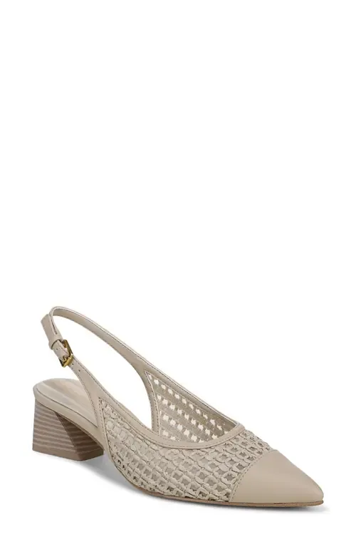 Racer Slingback Pointed Toe Pump