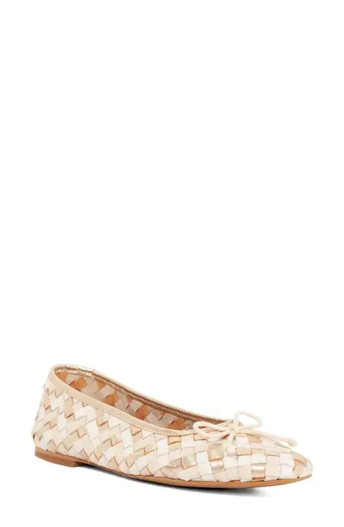 Heat Leather Ballet Flat