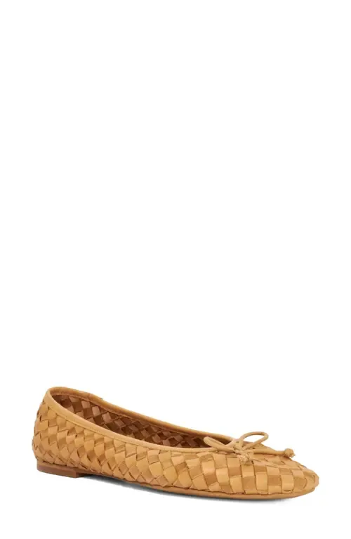 Heat Leather Ballet Flat
