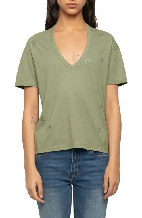 Marta Embellished Tee by Zadig & Voltaire