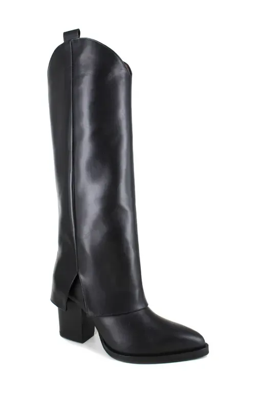 Mauda Boot in Black Leather