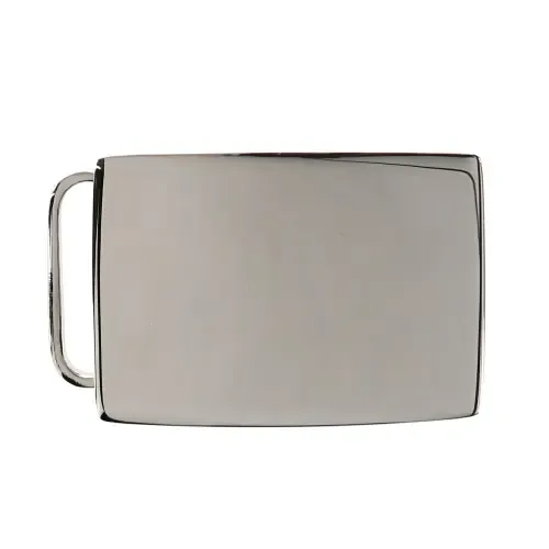 25mm Regent Silver Compression Belt Buckle by Trafalgar