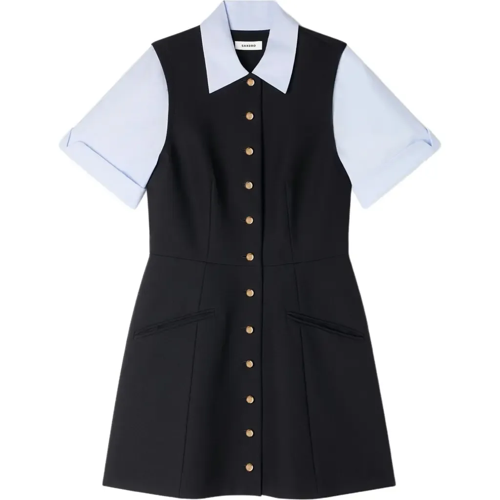2-In-1 Short Dress by SANDRO