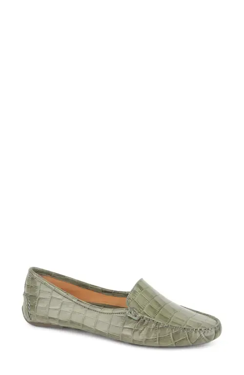 Jillian Loafer in Black Croc