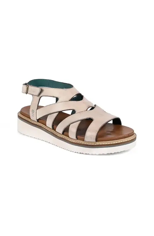 Centrist Sandal in Bone Hd by ROAN