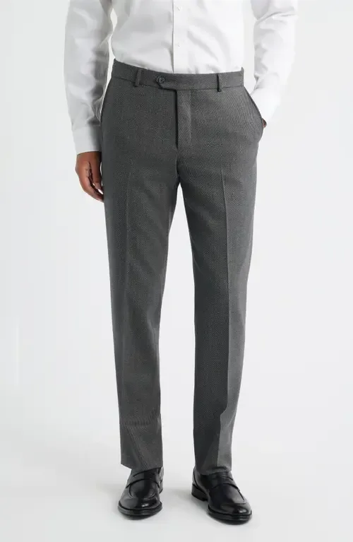 Covert Stretch Worsted Wool Twill Dress Pants