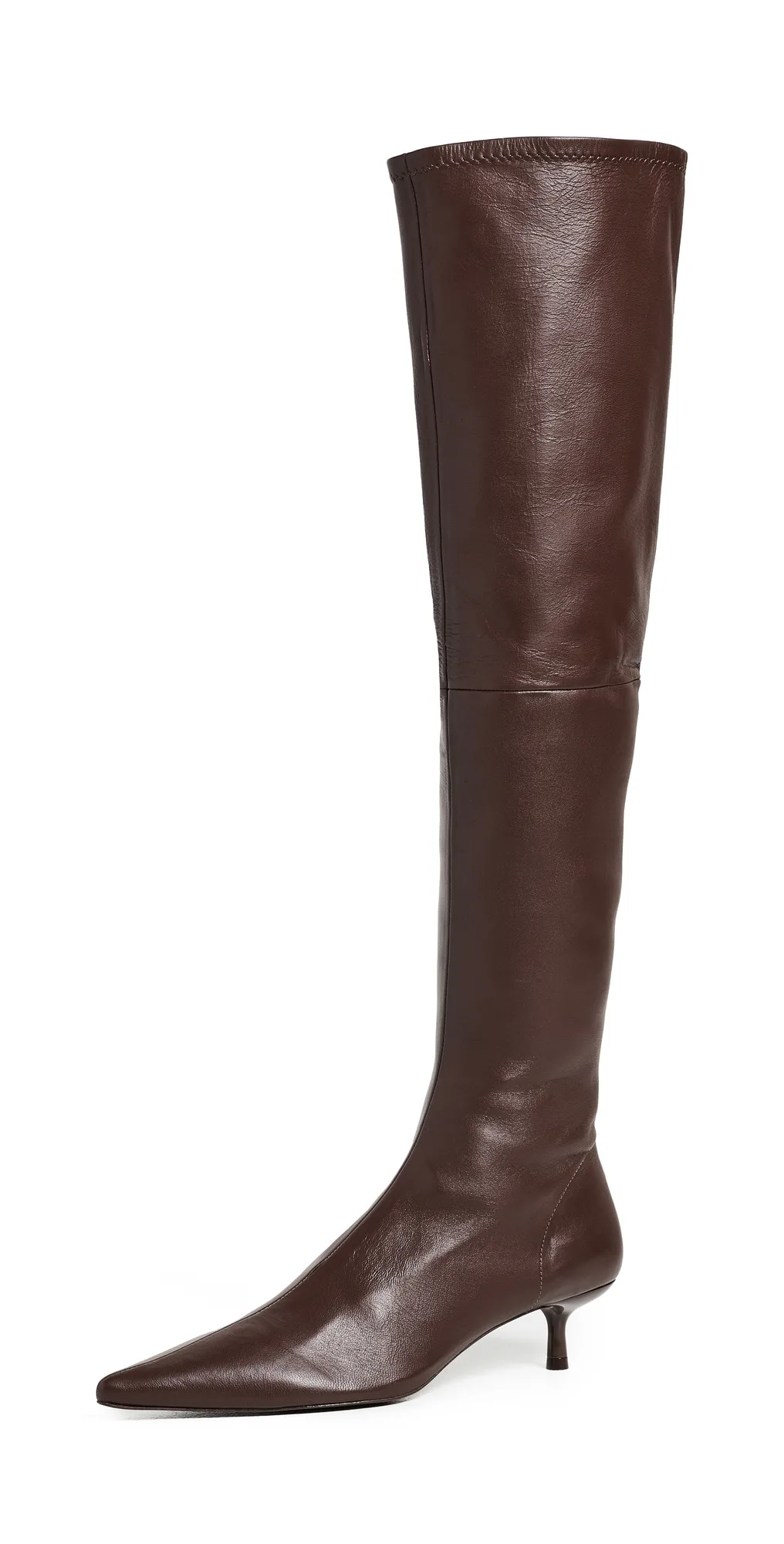 Joni Stretch Leather Over-The-Knee Boots by SIMKHAI