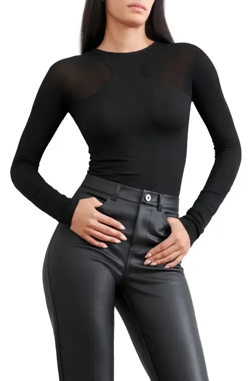 Yada Contrast Knit Top by Marcella