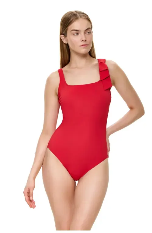 Modern Muse Square Neck One Piece by Gottex