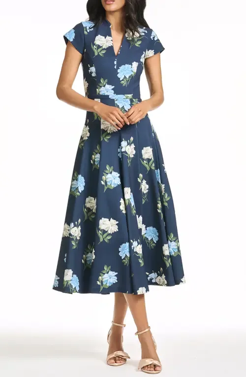 Jasmeen Floral Midi Dress by Sachin & Babi