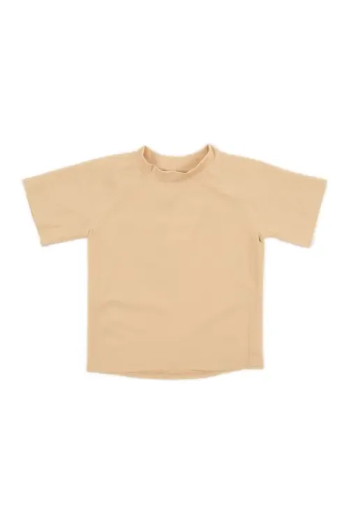Short Sleeve Rash Guard, UPF 50+ Swim Shirt by Leveret
