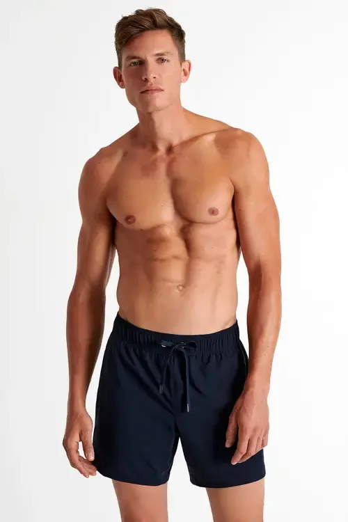 Classic Fit Stretch Swim Trunks