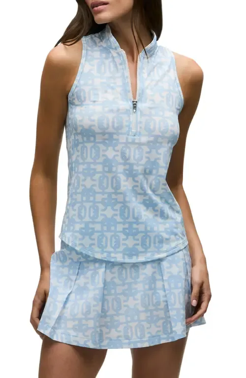 Alpha Glyph Half Zip Performance Top by Greyson