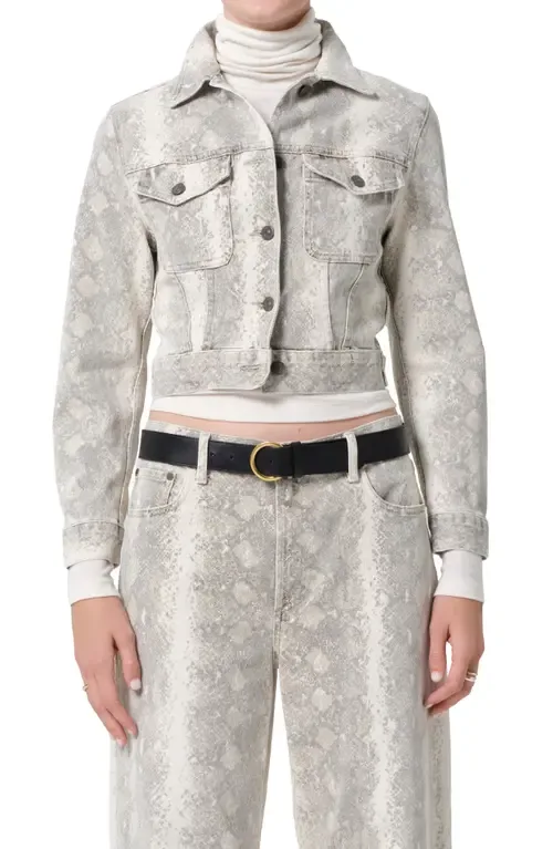 Charisse Shrunken Denim Jacket by Citizens of Humanity