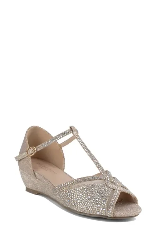 Janelle Wedge Sandal by Paradox London Pink