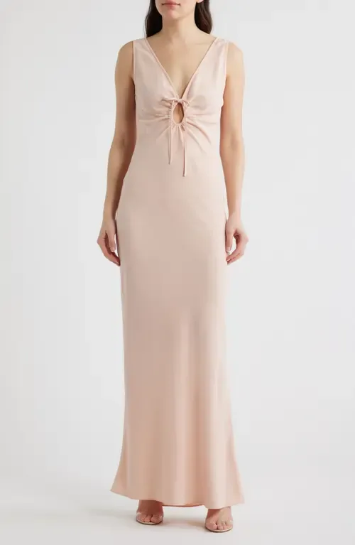 Reese Low Back Gown by Black Halo
