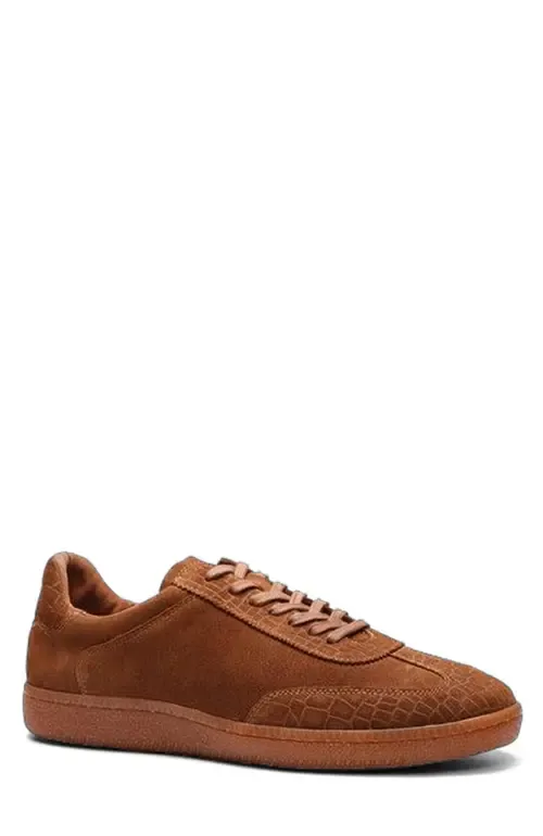 Crosby Sneaker in Tabacco Brown Suede