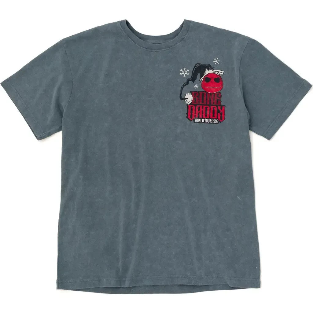 Nightmare Before Christmas Jack Skellington Holiday Short Sleeve T-Shirt by Disney