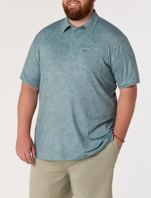 TRVLR Printed Performance Polo Shirt by O'Neill