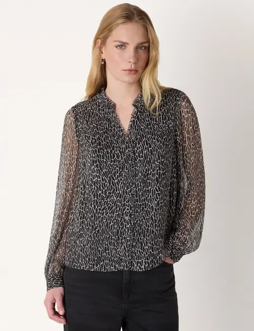 Dragonfly Print Blouse by Whistles