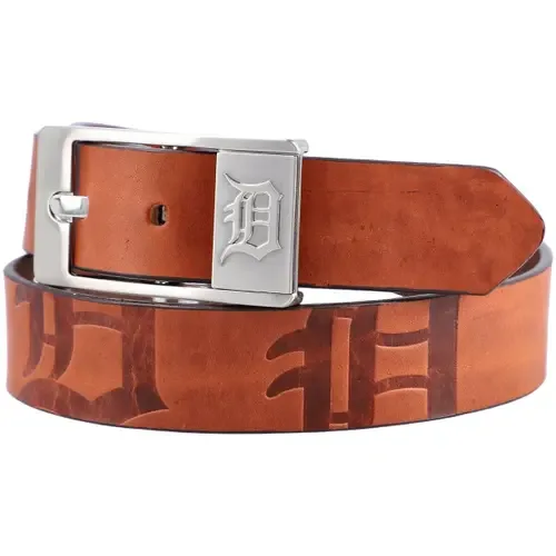 Detroit Tigers Brandish Leather Belt by EAGLES WINGS