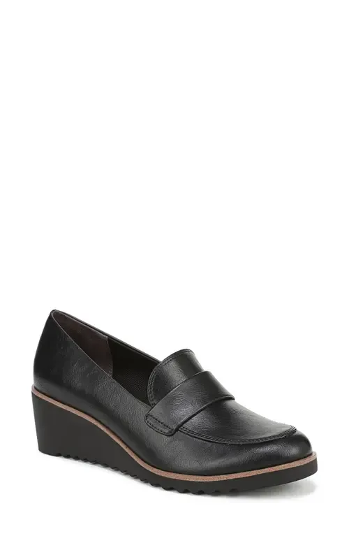 Zed Wedge Loafer Pump