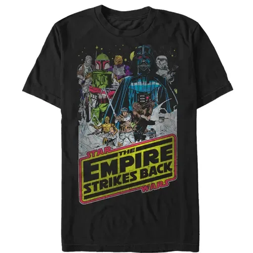 Movie Poster Short Sleeve Graphic T-Shirt by Star Wars