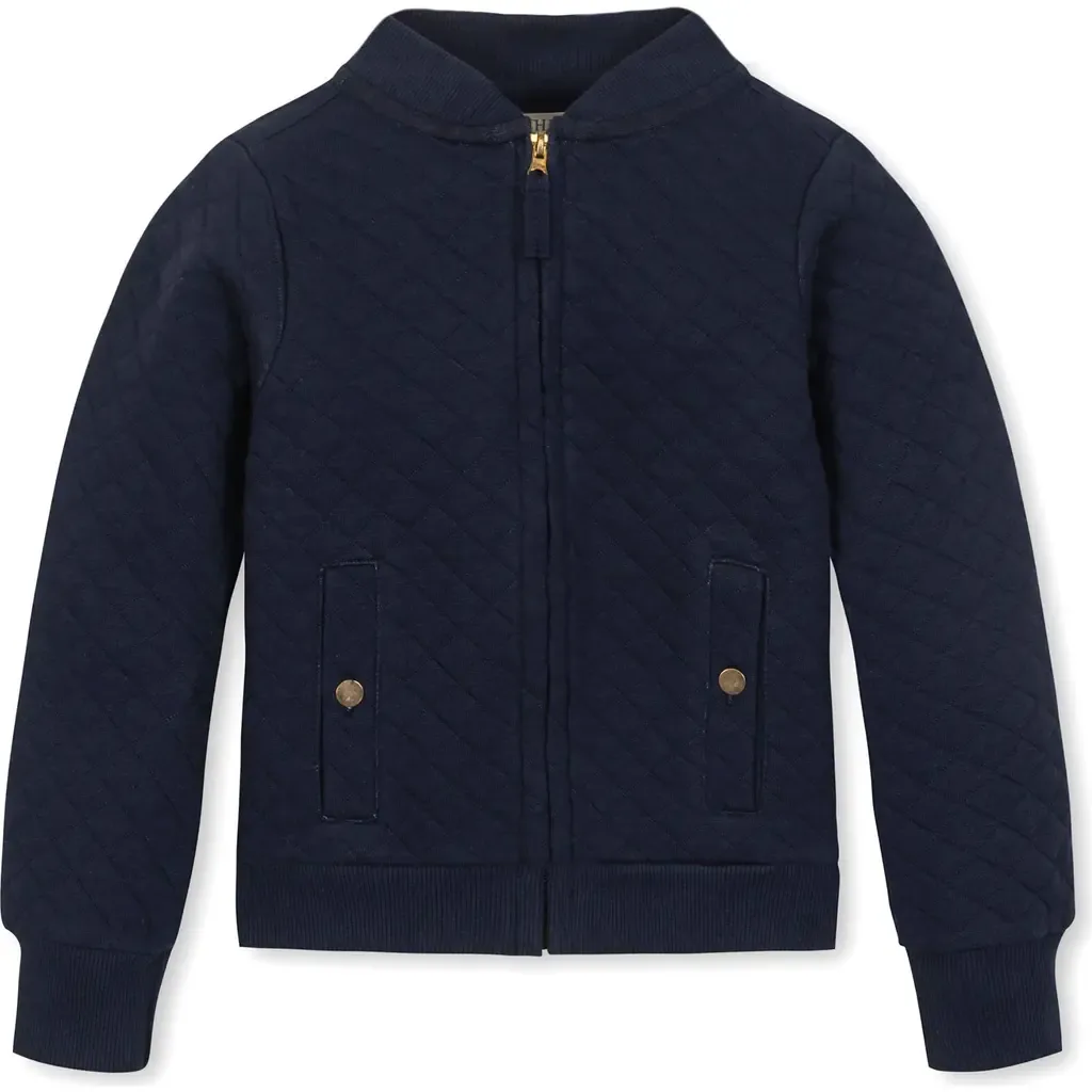 Zip-Up Bomber Jacket by Hope & Henry
