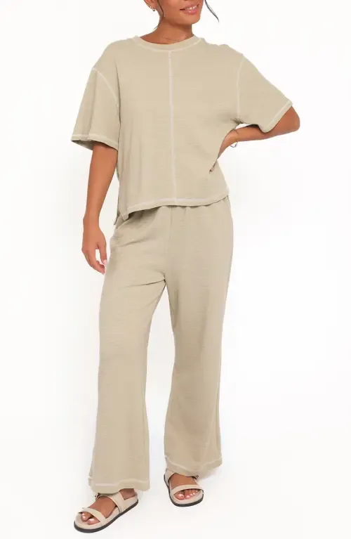 Angler Short Sleeve Sweatshirt & Pants Set by Petal & Pup