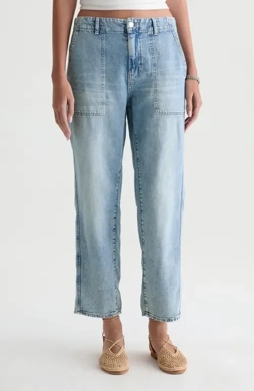 Analeigh Ankle Straight Leg Workwear Jeans by AG