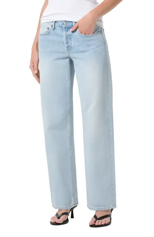 Low Rise Loose Fit Jeans by AGOLDE