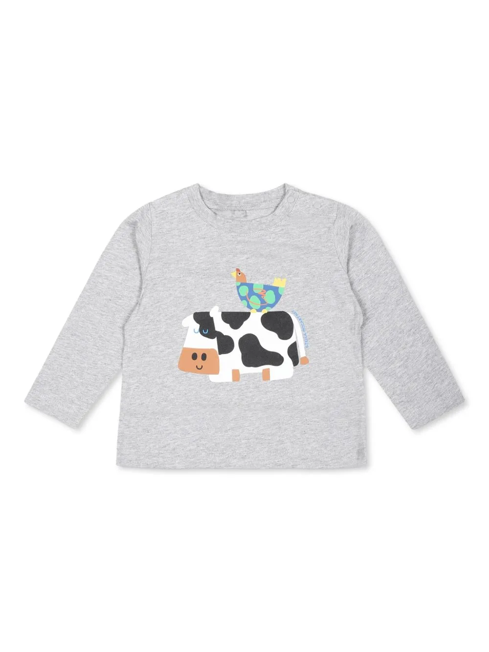 Cow-Print T-Shirt by Stella McCartney Kids