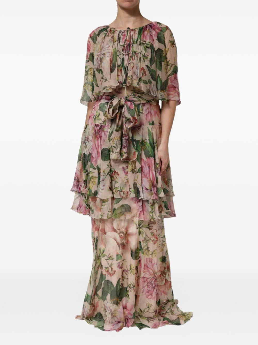 Floral-Print Maxi Dress by Dolce & Gabbana