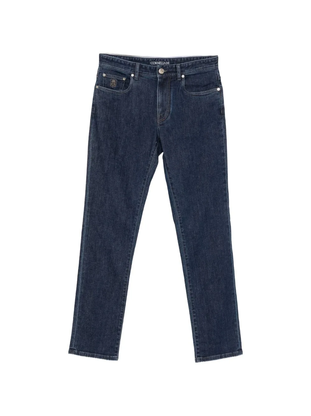 Logo-Patch Jeans by Corneliani